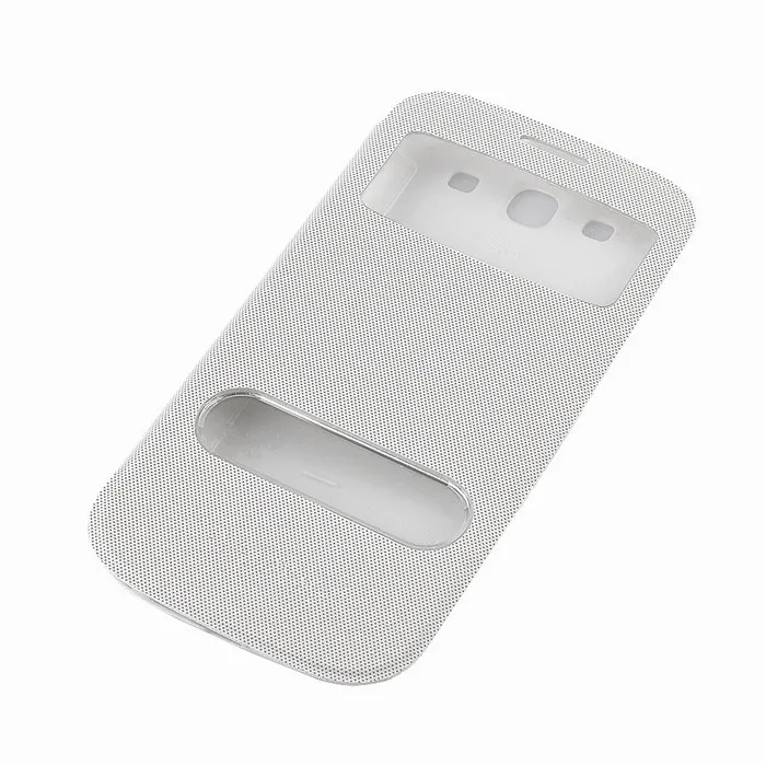 Для Samsung Galaxy S3 SIII i9300 9300 откидной Чехол из искусственной кожи с открытым окошком