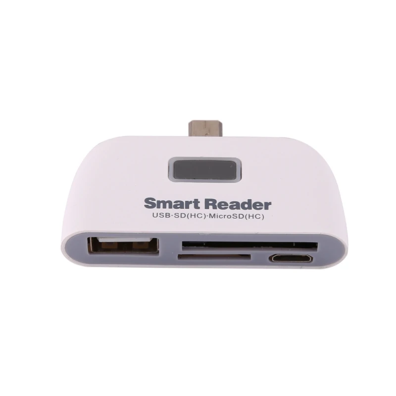 4 в 1 OTG к USB 2 0 смарт кард ридер SD TF с портом Micro для Android смартфона|Картридеры| |