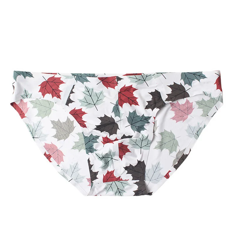 Мужское нижнее белье с индивидуальным принтом дышащие мужские трусы из ледяного