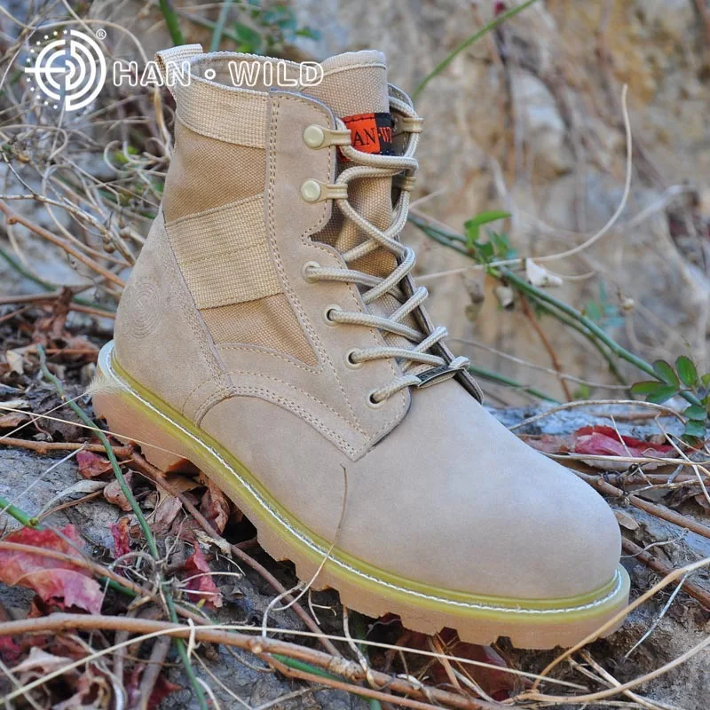 2018 осень и зима высокие Открытый тактический военный кемпинг shoesgenuine кожаные