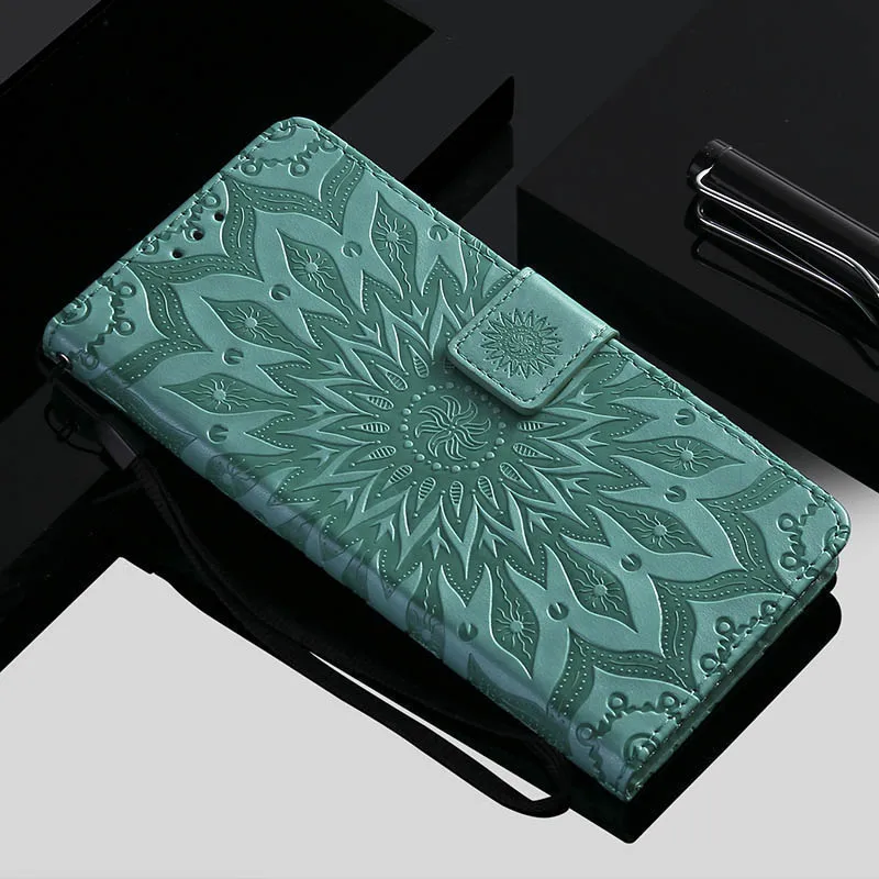 green sun SophiaLong чехол для Xiaomi Redmi Note 7 8 T Кожаный чехол для Coque Xiomi Redmi Note 8 Pro 8 T 8A чехол для телефона s откидная крышка - Цвет: green sun
