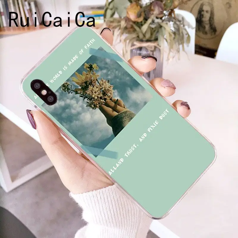RuiCaiCa забавные картинки текст мягкий чехол для телефона из ТПУ iPhone 5 5Sx 6 7 7plus 8 8Plus X XS