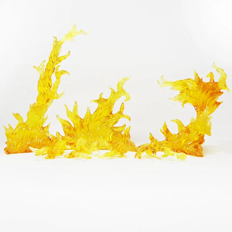 Желтый вер. S. H. Figuarts Tamashii Effect горящее пламя Fix D Art Figma Kamen Rider Saint Seiya ДЛЯ Bandai Gundam