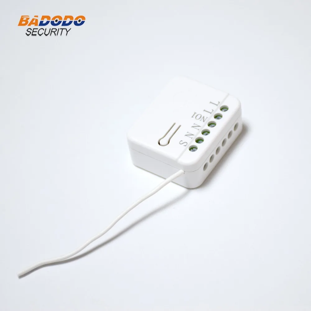 Модуль управления переключателем большой мощности Z wave plus TKBhome TZ78 однорелейный