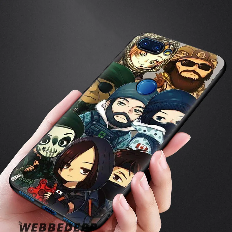 Мягкий чехол WEBBEDEPP Rainbow Six Siege 6 для Xiaomi 9 8 SE A1 A2 Lite MIA1 MIA2 MI8 MI6 MAX 3 POCOPHONE F1 |