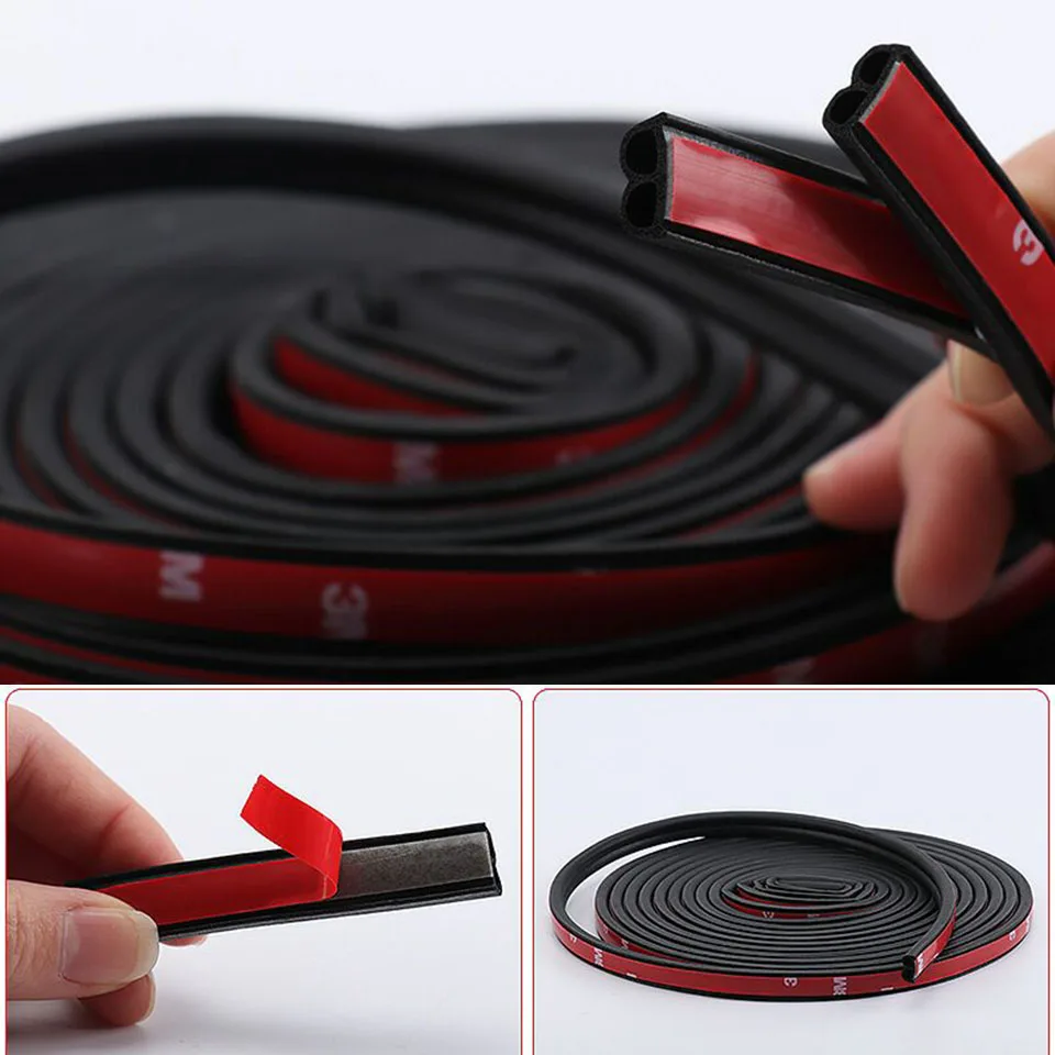 4/5 метров автомобильные дверные уплотнительные полосы стикер B форма двери