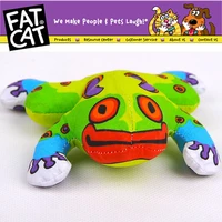 fatcat high quality frog toy for cat kitten toy durable canvas fatcat dog toy with catnip funny chew toy pet product funny