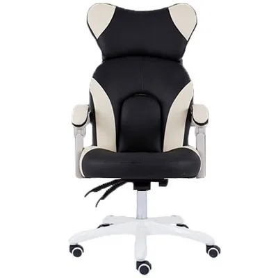 black Офисная Boss игровая для киберспорта Poltrona Silla Геймерское кресло розовый милый массаж Твиттер в живую подножка Эргономика с колесом - Цвет: black