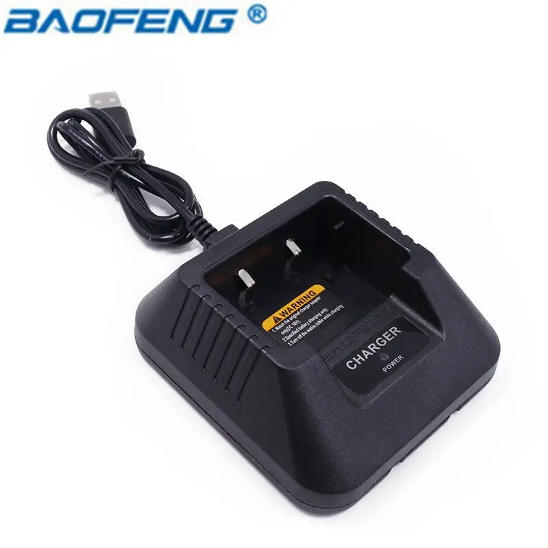 Baofeng UV 5R USB Настольная база Батарея Зарядное устройство для pofung UV5R 5RE DM dm5r плюс