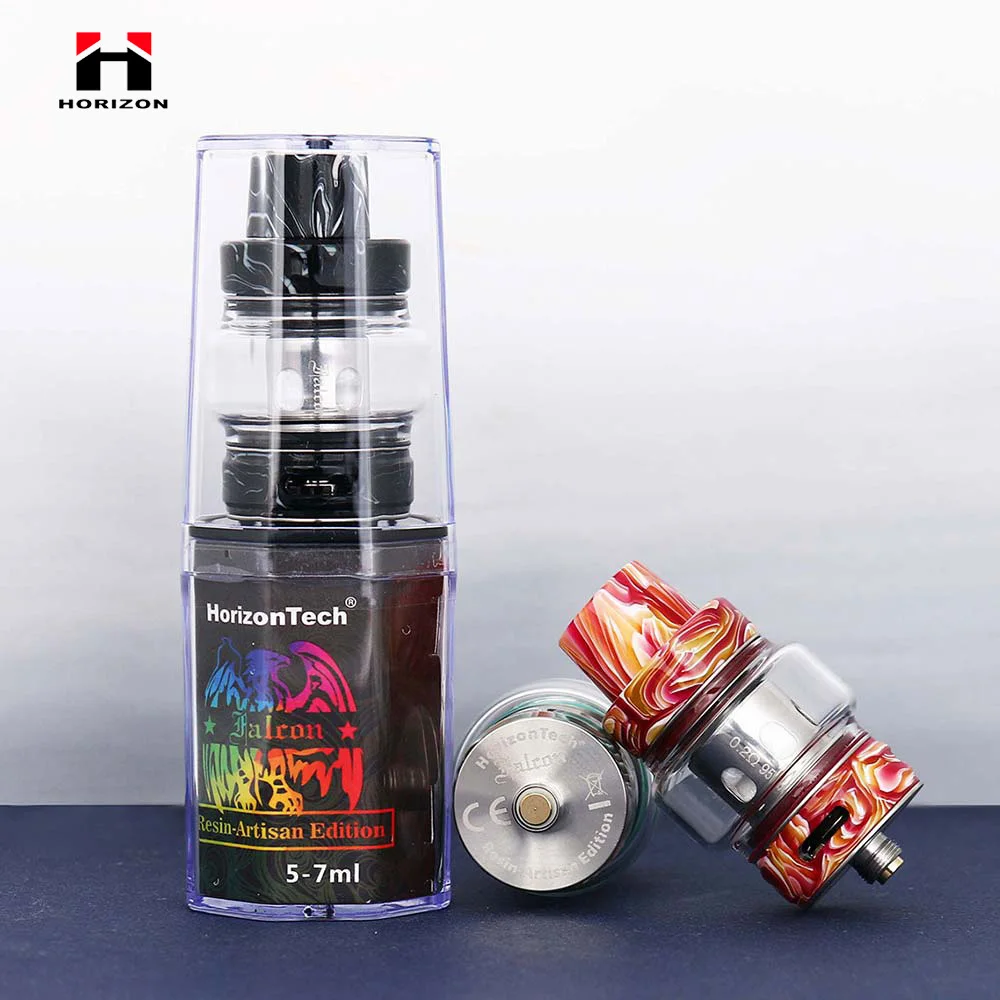 Original HorizonTech Falcon Bulb Resin-Artisan Atomizer Vape Tank 7ml With M2 Coil Electronic Cigarette VS Uwell Crown 4 | Электроника