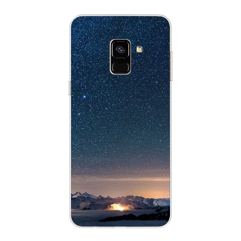 ciciber Cover For Samsung Galaxy A8 A9 A7 A6 A5 S 2016 2017 2018 Star C 9 8 7 5 Pro Plus Phone Cases Soft TPU Northern Lights |