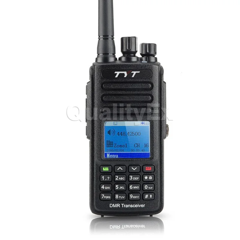 TYT MD 390 UHF 400 480 mhz IP67 Водонепроницаемый DMR цифровой двухстороннее радио Walkie Talkie 1000CH
