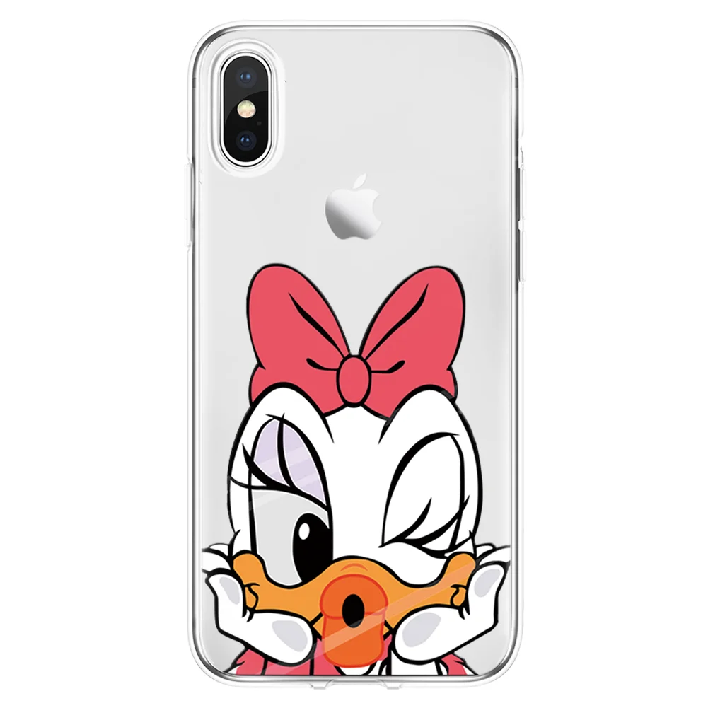 daisi Чехол для телефона для iPhone 7 Plus 8 6 s 6s мягкий чехол для iPhone 10 11 Pro X Xs Max XR TPU чехол для iPhone 4 4S 5 5S SE X Funda чехол - Цвет: daisi