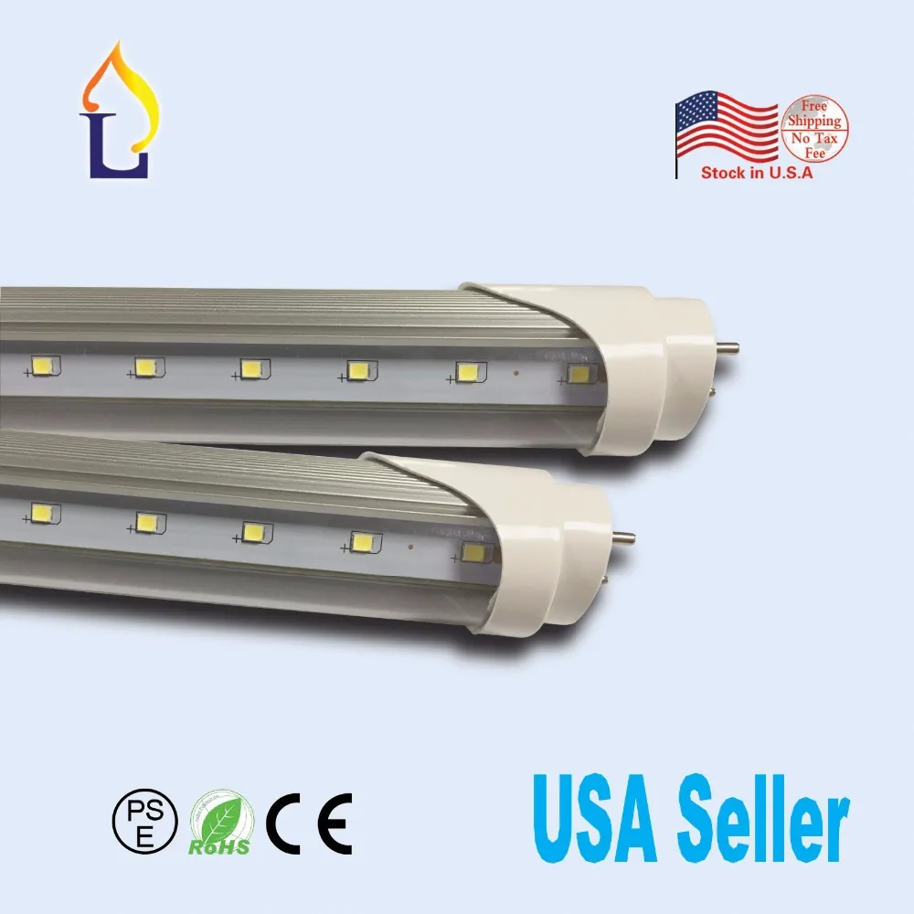 6 шт./лот T8 V форменная трубка свет 6ft 60 Вт G13/Fa8/R17D SMD2835 28LM/led флуоресцентная на замену