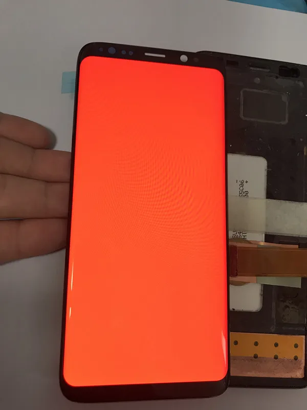 ЖК-дисплей для Samsung Galaxy S8 G950 G950f с рамкой, сенсорный экран, дигитайзер, супер AMOLED