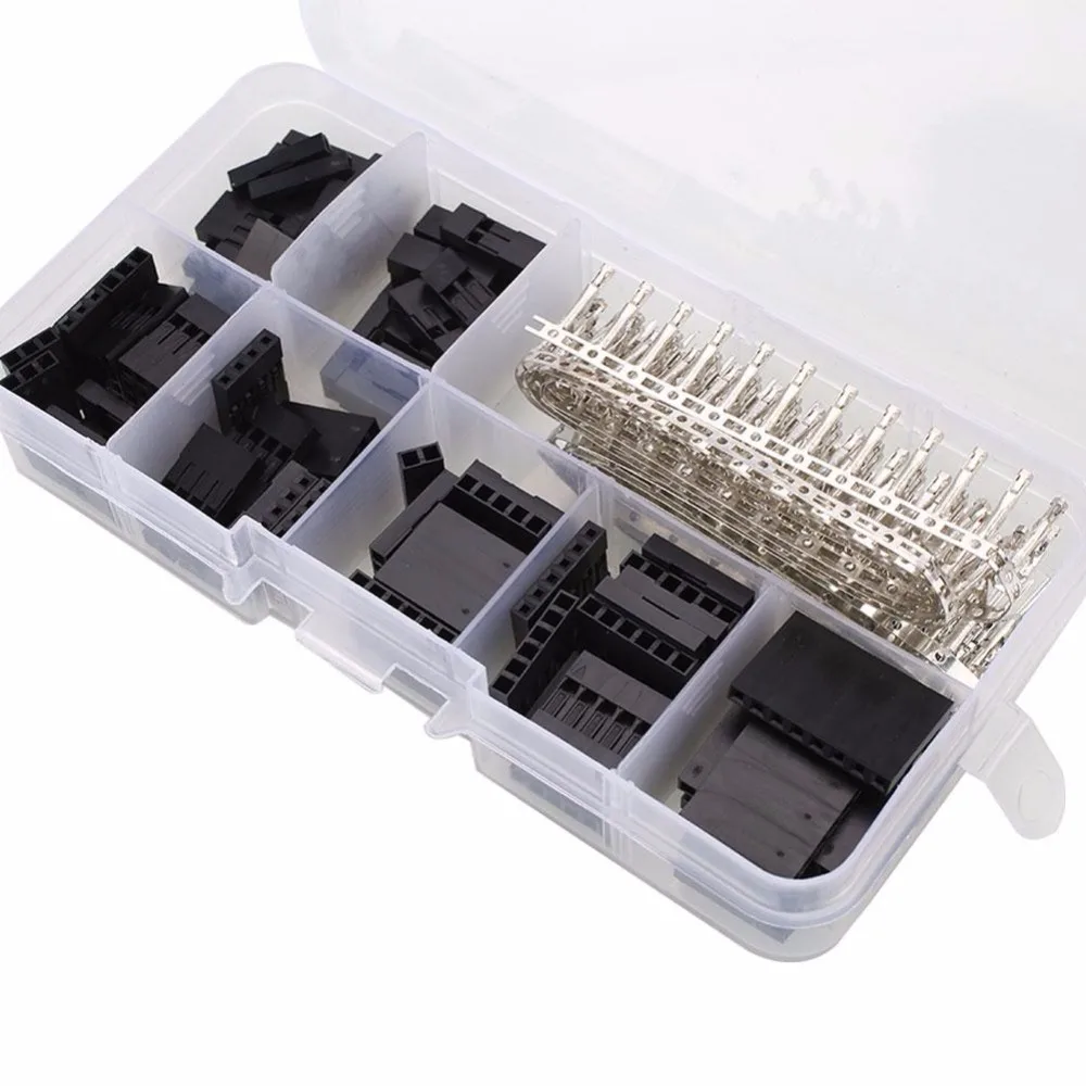 310 шт. набор Dupont 2 54 мм Штекерный/гнездовой Соединительный штыревой разъем