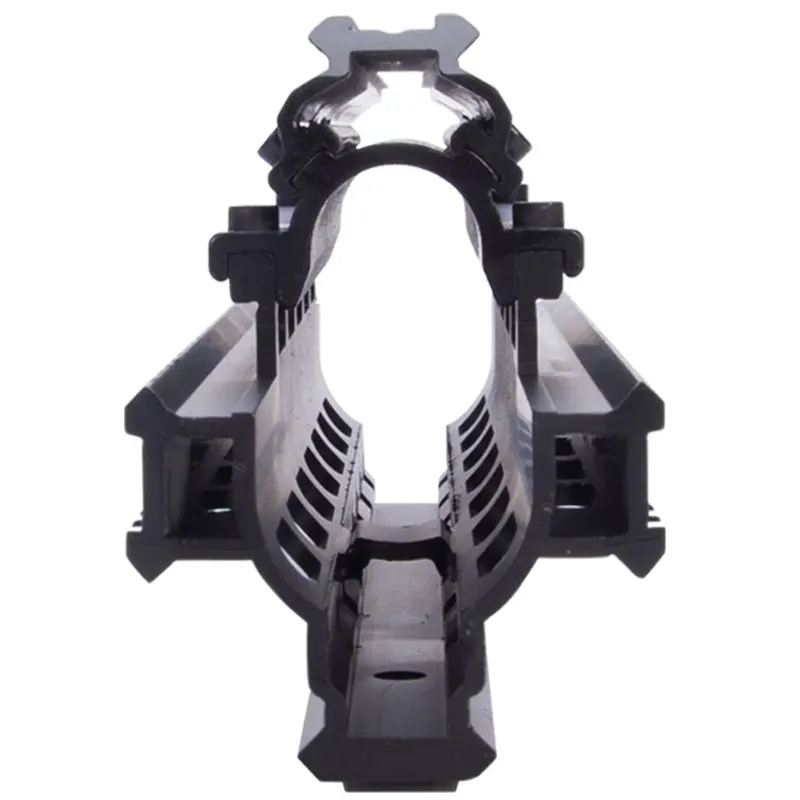 Saiga 12 Shotgun Tactical Quad Rail просвечивающее крепление для Вивера AK47 74 с резиновыми