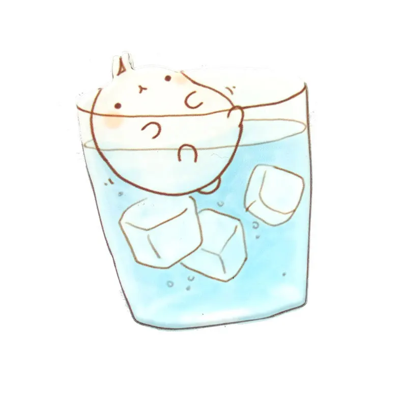 1 шт. милые Мультяшные значки на булавке Kawaii значок bacgets на рюкзаке Значки для одежды акриловые значки - Цвет: A0067