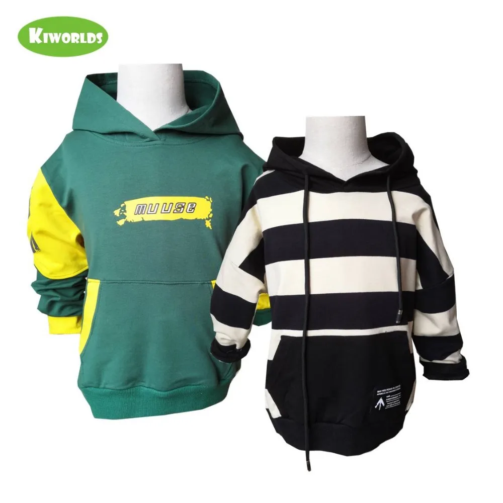 Весна Осень горячая Распродажа хлопок Длинные рукава для мальчиков и девочек