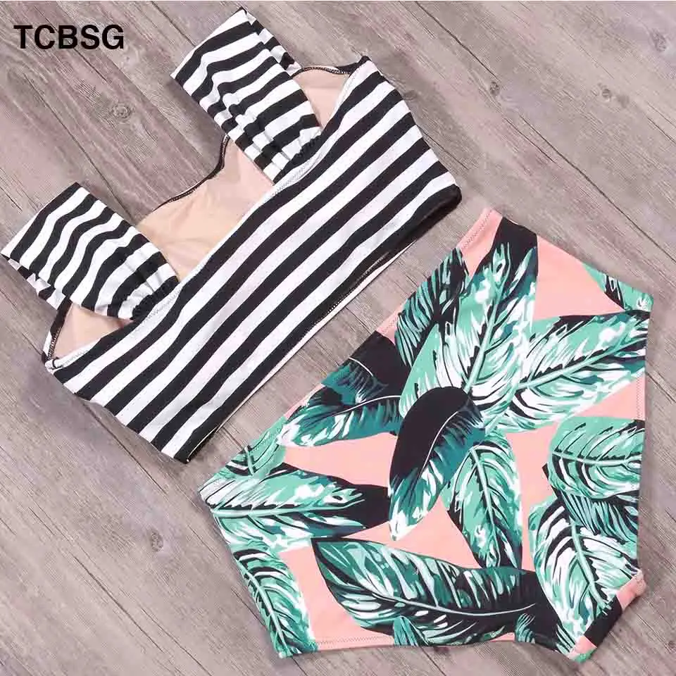 Купальный костюм TCBSG с низкой талией 2019 сексуальный женский купальник комплект