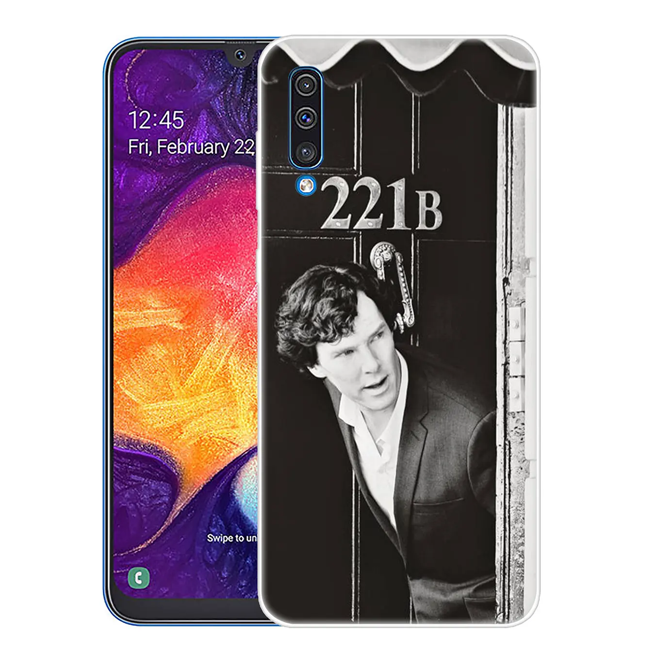 221B i am Sherlock Holmes Sherlocked популярный чехол для телефона Samsung Galaxy A10 A20 A30 A40 A50 A60 A70 M40 M30 M20
