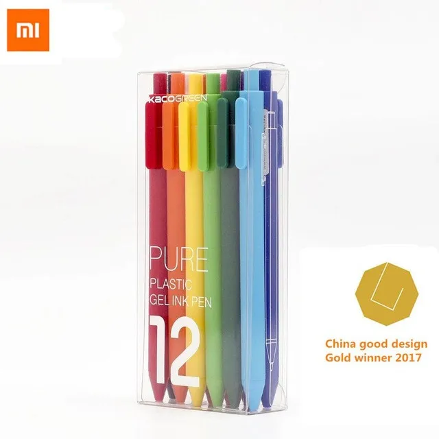 12 pcs Цветной знак xiaomi mi jia, KACO 12 цветов 0,5 мм pe, длина записи 400 м, АБС-пластик для xiaomi mi home smart home - Цвет: 12 pcs