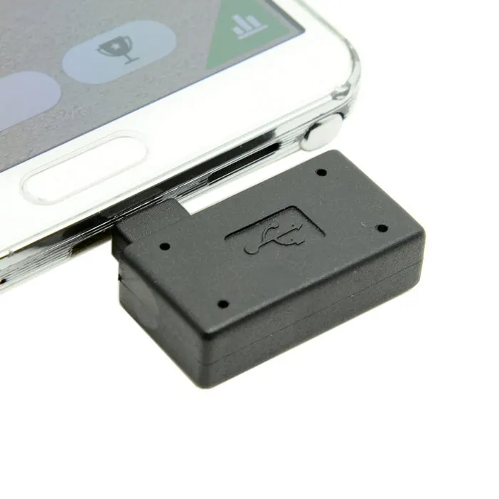 90 градусный ультра плоский прямоугольный Micro USB 2 0 хост адаптер OTG соединителя|angled