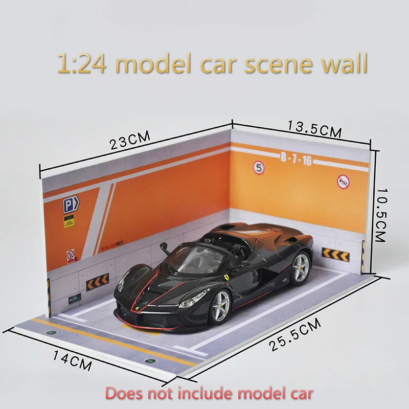 Игрушка пазл Имитация Для 1:24 модель автомобиля гаража DIY ПВХ Парковочное
