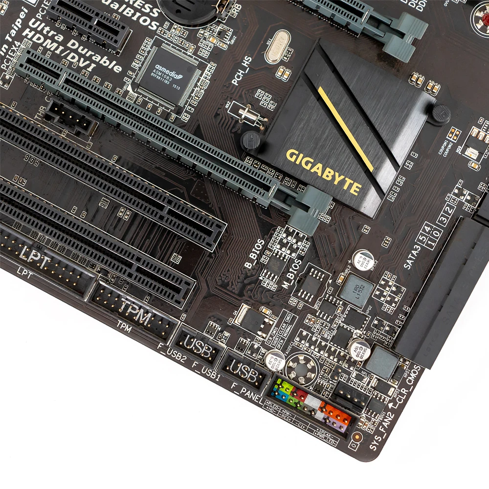 Gigabyte GA Z170 HD3 DDR3 рабочего Материнская плата LGA 1151 Core i7 i5 i3 64G SATA3 USB3.0 VGA HDMI DVI