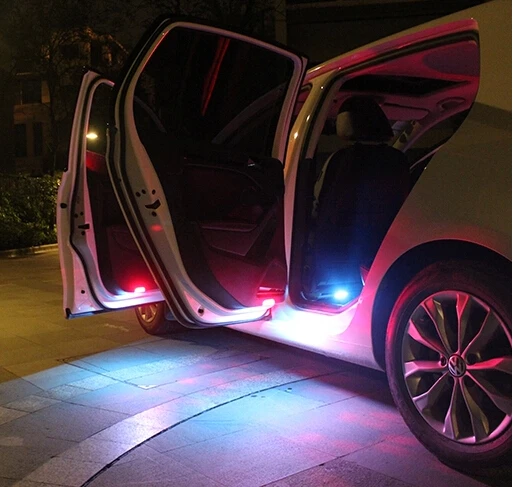 Светодиодная дверная предупреждающая лампа высокого качества с корпусом для VW
