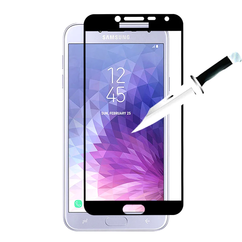 Защитное стекло для телефона Samsung J4 J6 2018 закаленное Защита экрана Galaxy J 4 6 пленка 4j