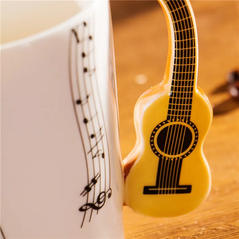 Уникальный идеальный подарок акустическая гитара музыкальная чашка креативный