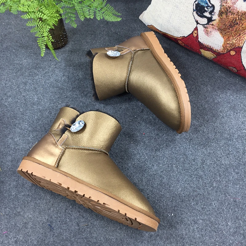 XDXUGG Лидер продаж Женская обувь однотонные мягкие милые женские зимние сапоги без