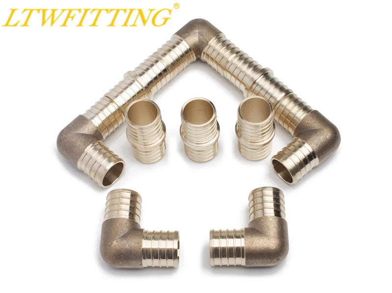 Комплект значений LTWFITTING бессвинцовый латунный обжимной фитинг PEX 1 дюймовый