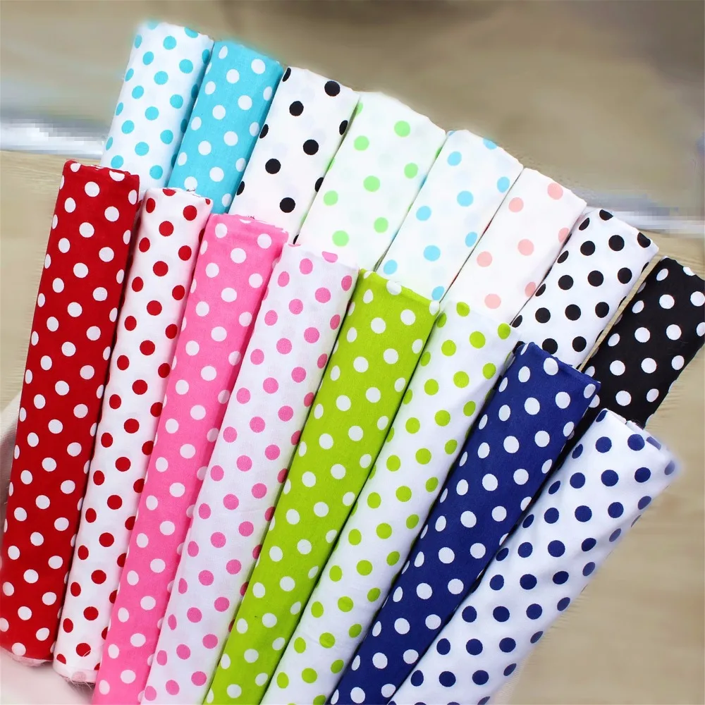 Хлопковая ткань в горошек шириной 1 6 м аксессуары для одежды ручной работы стиле