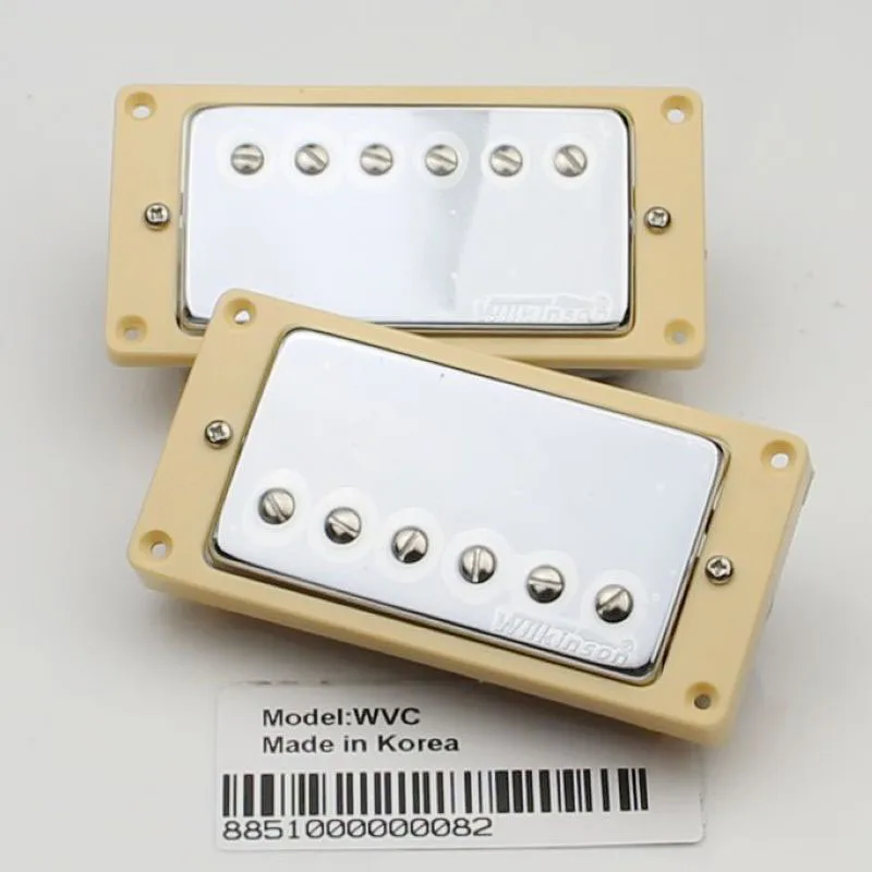 LP пикапы для электрогитары Han dual coil с замкнутым уилкинсоном WVC Chrome|electric guitar