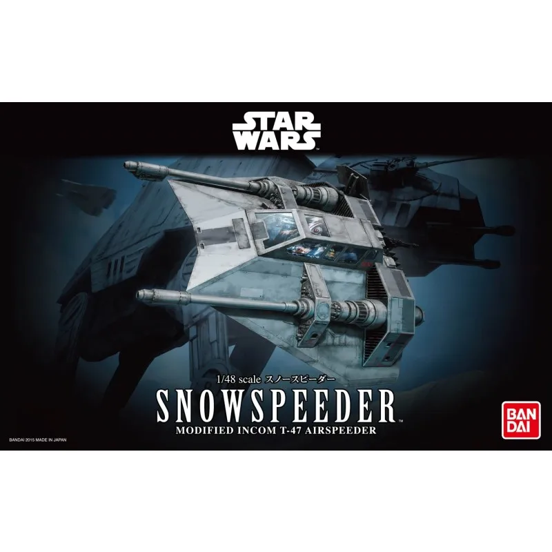 1/48 Bandai Звездные войны Снежный Спидер(пластиковая модель) модель хобби