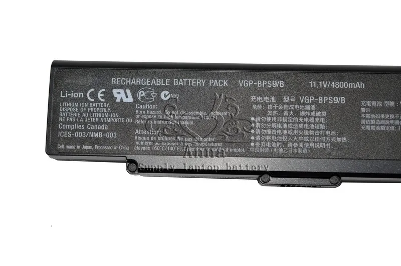 Оригинальный аккумулятор JIGU для ноутбука SONY|laptop battery for sony|original laptop batterylaptop |