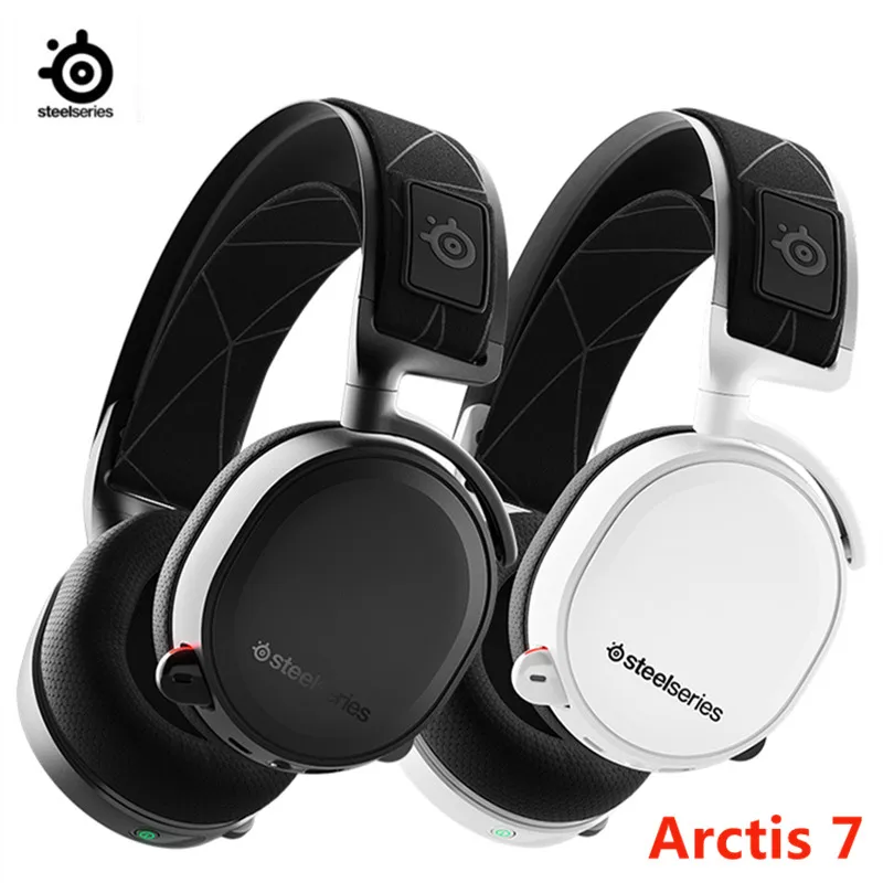 Серия SteelSeries Arctis 7 игровая гарнитура High DTSXv2.0 7,1 Беспроводная игровая гарнитура наушники с ремнем для ношения пшеницы