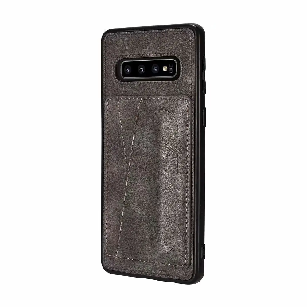 Чехол для Samsung Galaxy S10 Plus S10e Note 9 Жесткий Чехол-книжка из искусственной кожи
