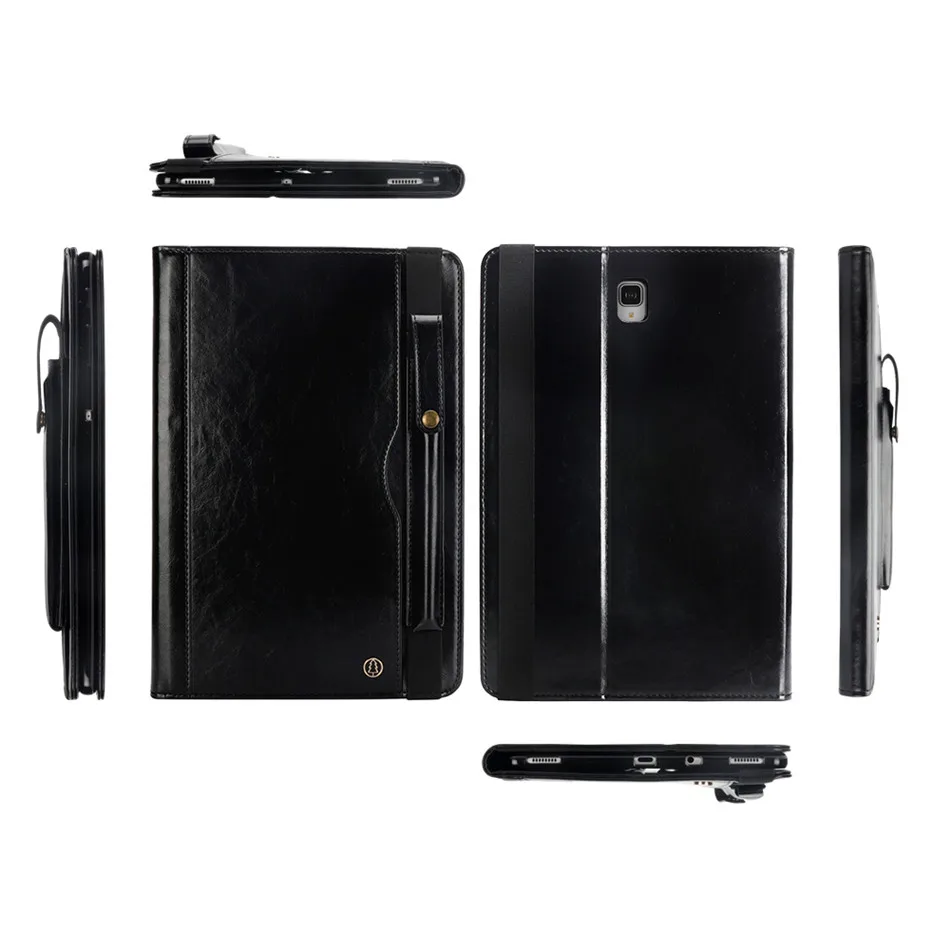 Роскошный чехол книжка из искусственной кожи для Samsung Galaxy Tab S4 10 5 T830 T835 защитный