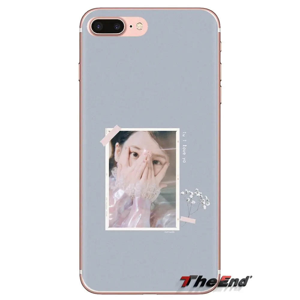 Для Samsung Galaxy J1 J2 J3 J4 J5 J6 J7 J8 Plus 2018 Prime 2015 2016 2017 прозрачный мягкий чехол для IU Lee Ji-eun Kpop