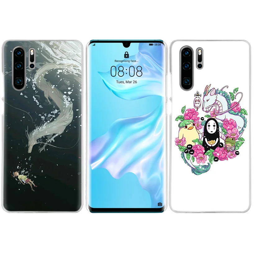 

Studio Ghibli Spirited Totoro Case for Huawei P20 P30 P40 Lite E P Smart Z Plus 2019 P10 Mate 10 20 Pro Hard Phone Cover Capas