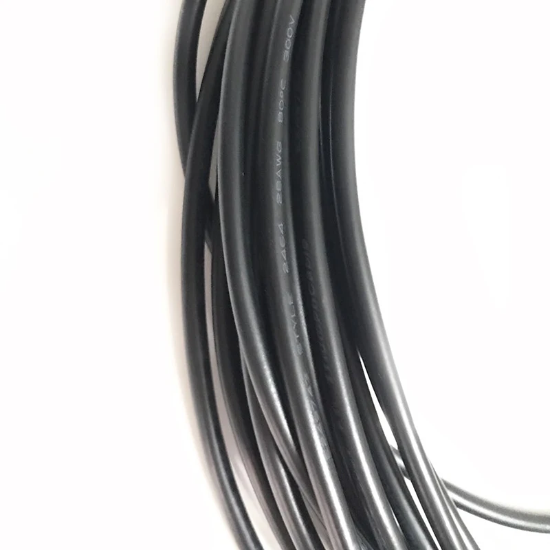 30 метров UL2464 28 AWG 2 3 4 5 core кабель для USB Мышь Клавиатура данных DIY ПВХ кабель мягкий кабель питания Управление вино