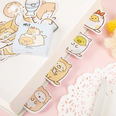 1 коробка милый кот мини декоративные этикетки для скраббукинга DIY Дневник