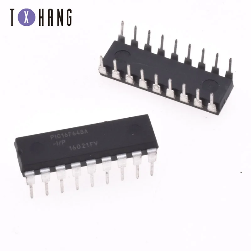 1 шт. PIC16F648A I/P DIP 18 DIP18 16F648A DIP|Интегральные схемы| |