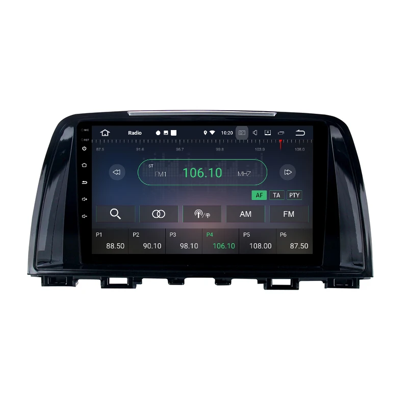 JSTMAX 9 "Android 8 0 Автомобильный GPS радио плеер для Mazda 6 Atenza 2013-2015 4G + 32G Восьмиядерный