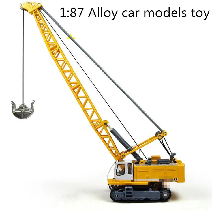 Горячая распродажа! Игрушечная модель строительного автомобиля 1 : 87 из сплава