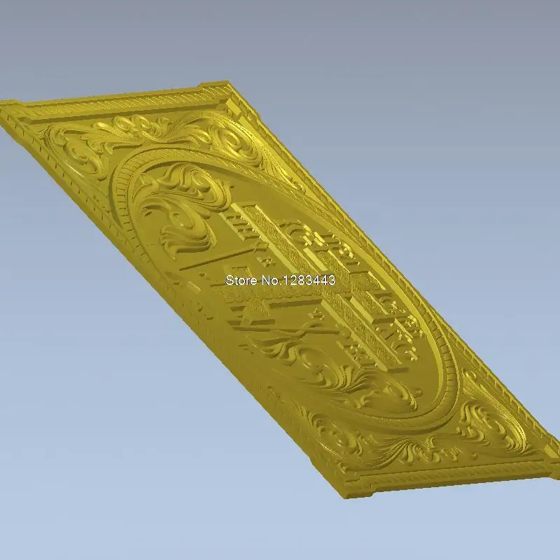 Высококачественная новая 3D модель для украшения мебели с ЧПУ резная фигурка