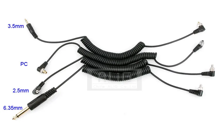10 шт. кабель для вспышки 30 100 см|studio accessories|photo studio accessoriesflash cable |